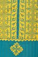 Green Straight Poly Cotton Kurta image number 1