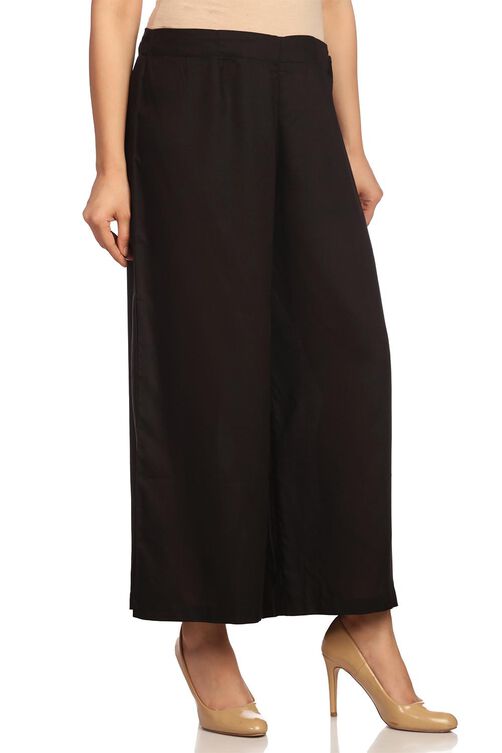 Pink Viscose Rayon Culottes image number 0