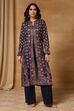 Black Polyester Regular Printed Cape image number 6