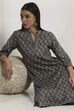 Maroon Viscose Straight SET image number 7