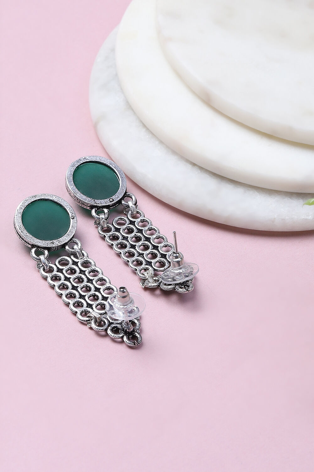 Green Alloy Drop & Danglers image number 2