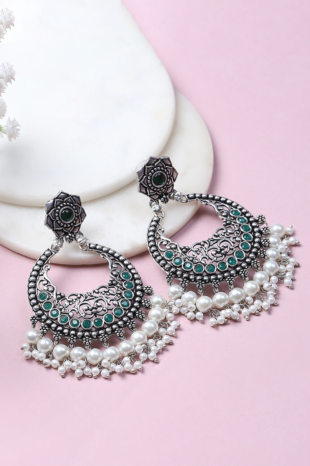 Green Alloy Chaandbalis image number 0