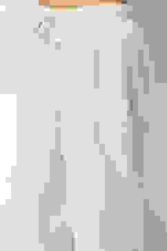 Ivory Cotton Blend Solid Pants image number 1