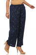 Indigo Cotton Fusion Pants image number 2
