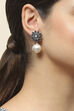 Oxidised Alloy Earrings image number 1
