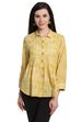 Beige Cotton Straight Indie Top image number 0