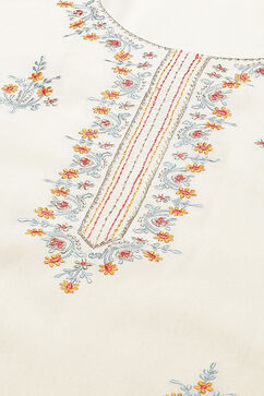 Cream LIVA Straight Suit Set image number 1