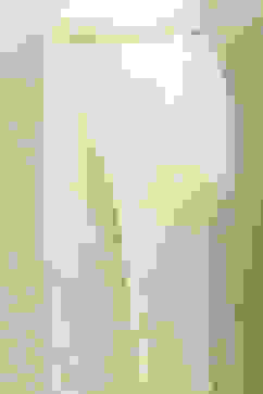 Off White Acrylic Regular Solid Legging image number 1