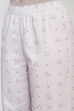 Yellow Printed Straight Kurta image number 2