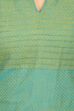 Mint Green Straight Poly Cotton Kurta image number 4