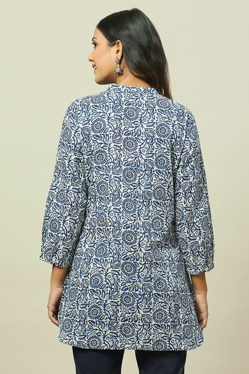 Indigo Cotton Indie Top image number 4