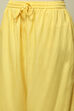 Yellow Embroidered Straight Kurta Set image number 2
