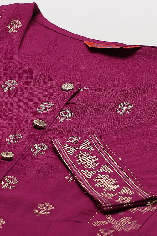 Wine LIVA Kalidar Kurta image number 1