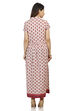 Ecru Flared Dress image number 4