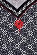 Black Straight Cotton Kurta image number 1