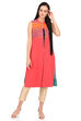 Coral Straight Cotton Kurta image number 4