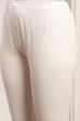 White Viscose Polyester Cotton Lehenga Sets image number 2