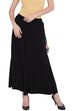 Black Viscose Fusion Culottes image number 0