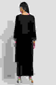 Wine Poly Velvet Straight Solid Kurta Palazzo Suit Set image number 4