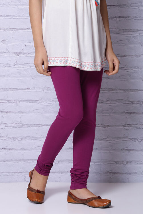Phalsa Cotton Single Jersey Churidar image number 3