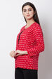 Pink Cotton And Flex Straight Jacket image number 2