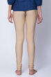 Gold Poly Cotton Churidar image number 3