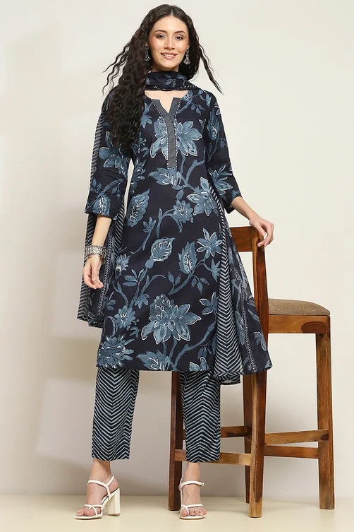 Ethnic cotton suits for women