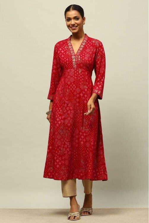 A-line fusion dress