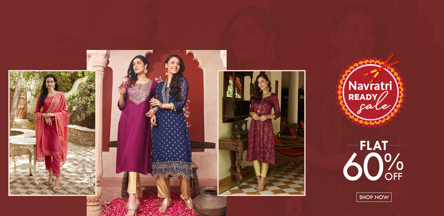 Navratri Ready Sale - FLAT 60% OFF