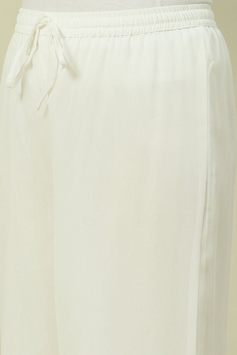 Peach Cotton Blend Palazzo image number 1