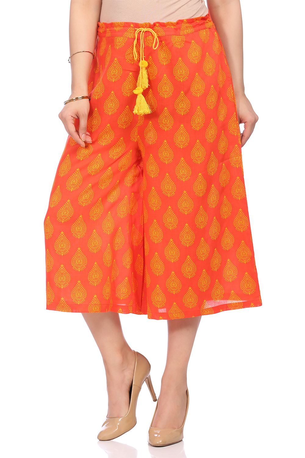 Coral Viscose Fusion Pants image number 2