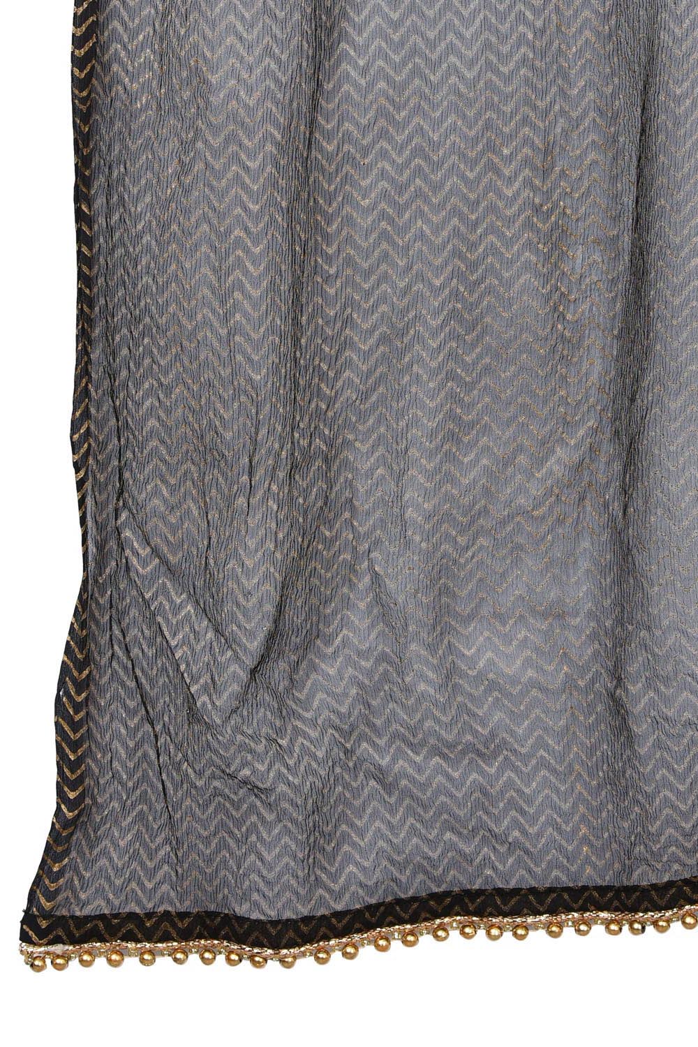 Black Kalidar Viscose Suit Set image number 5