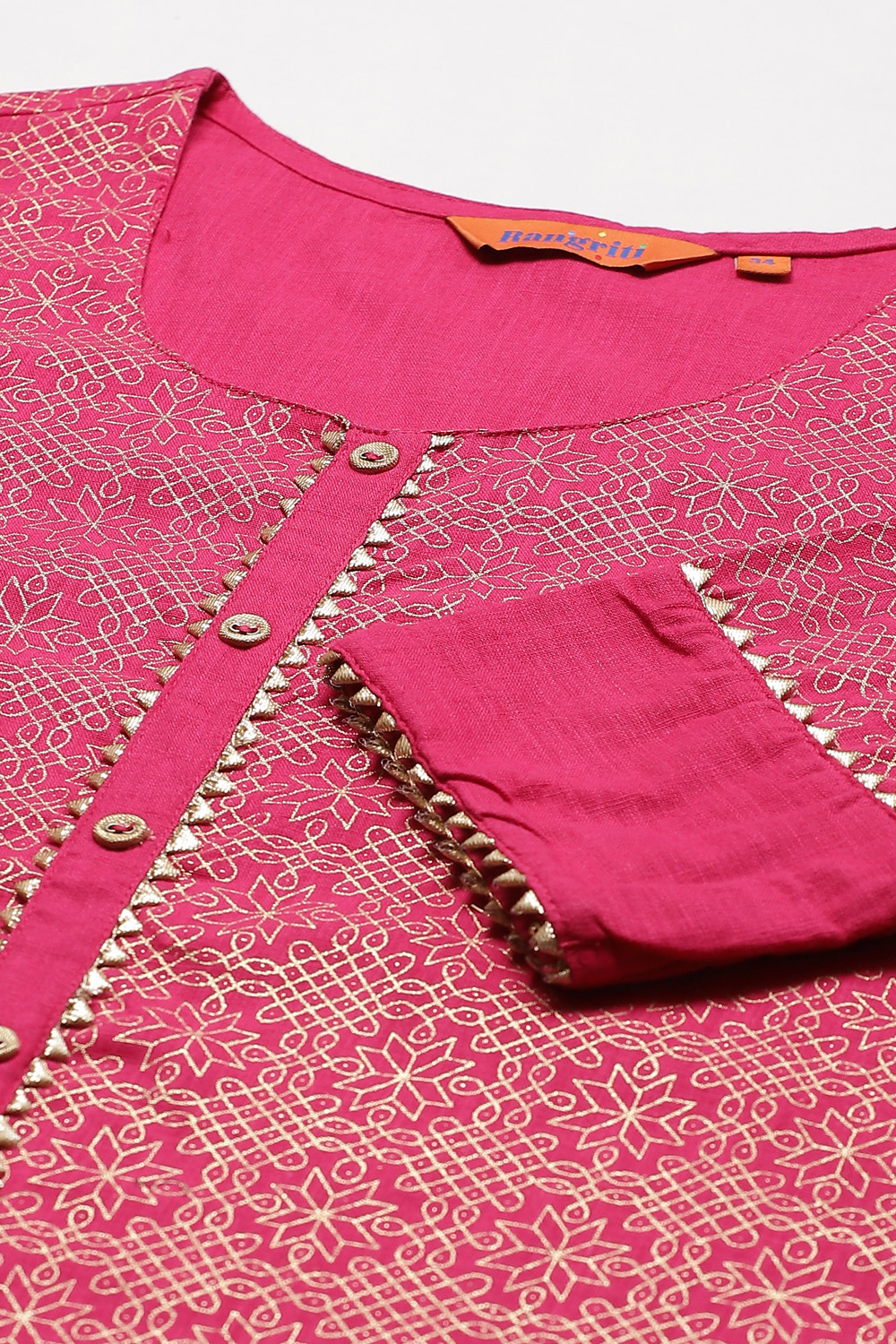Indigo Art Silk Straight kurta image number 1