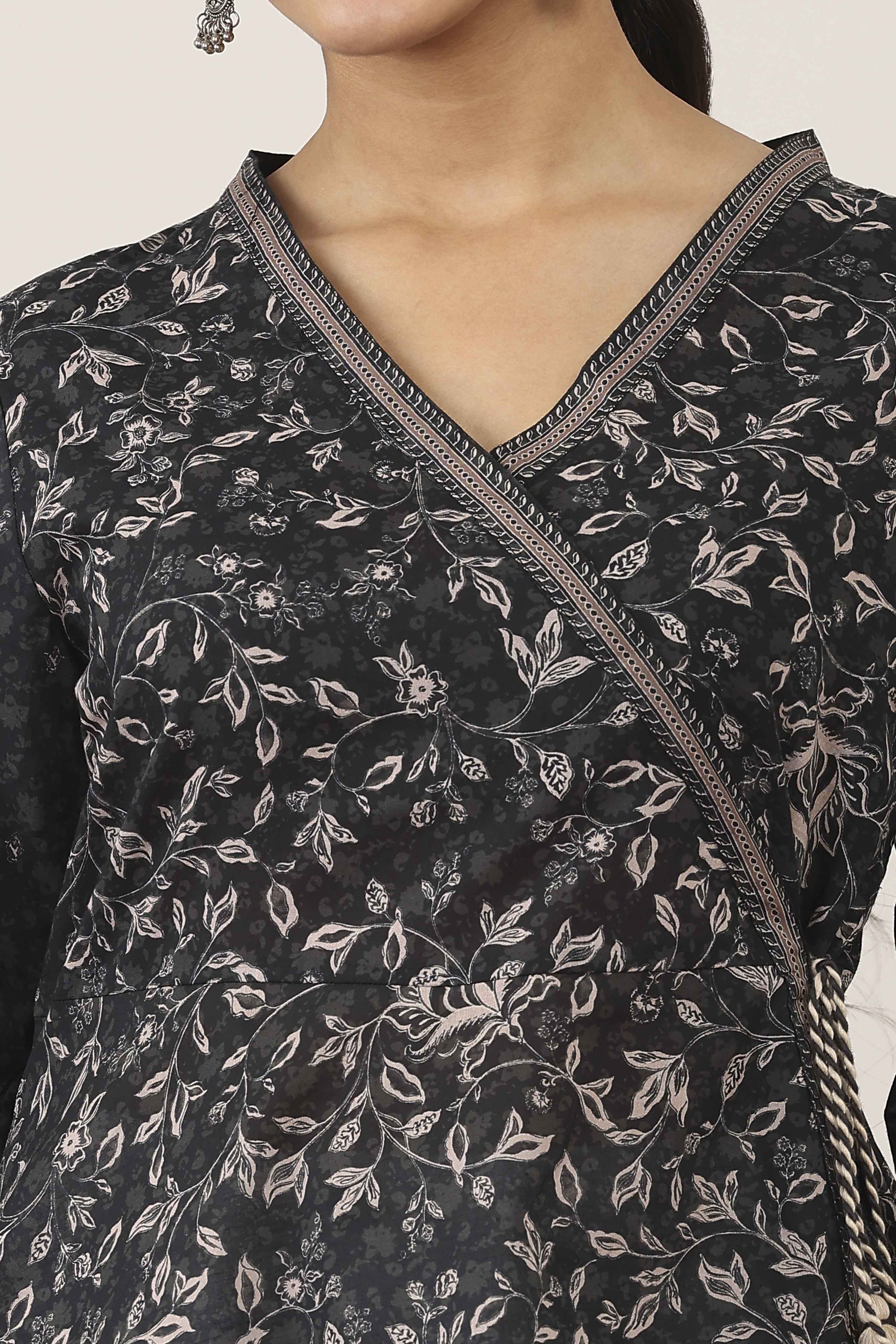 Black Cotton Top image number 1