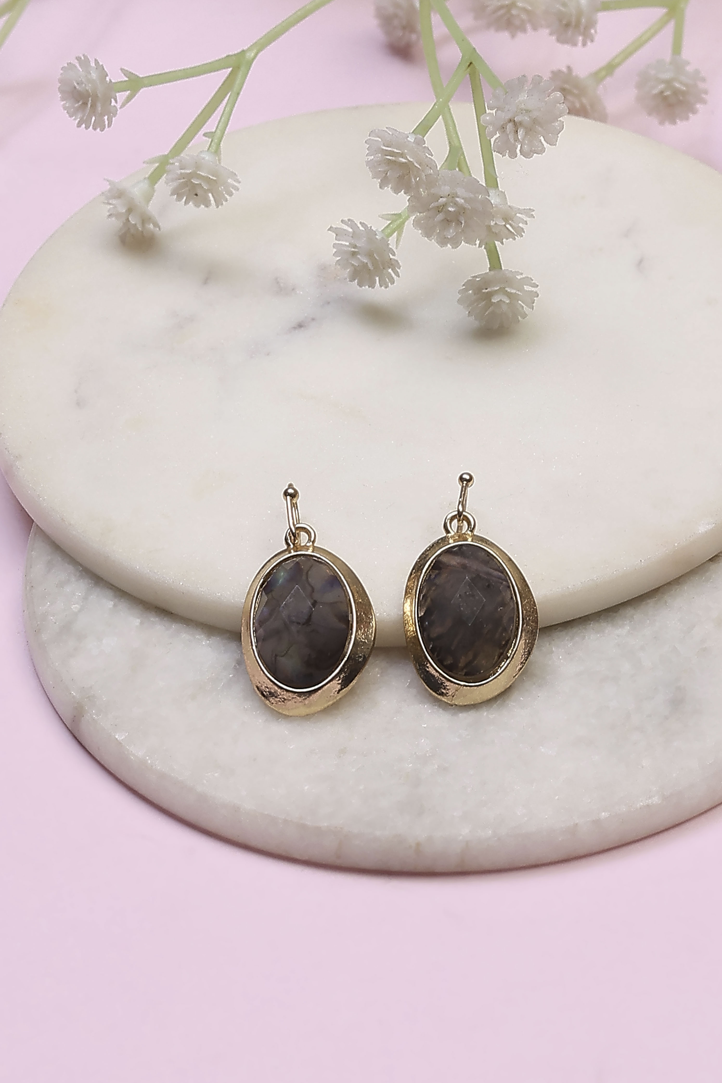 Brown Alloy Drop & Danglers image number 0