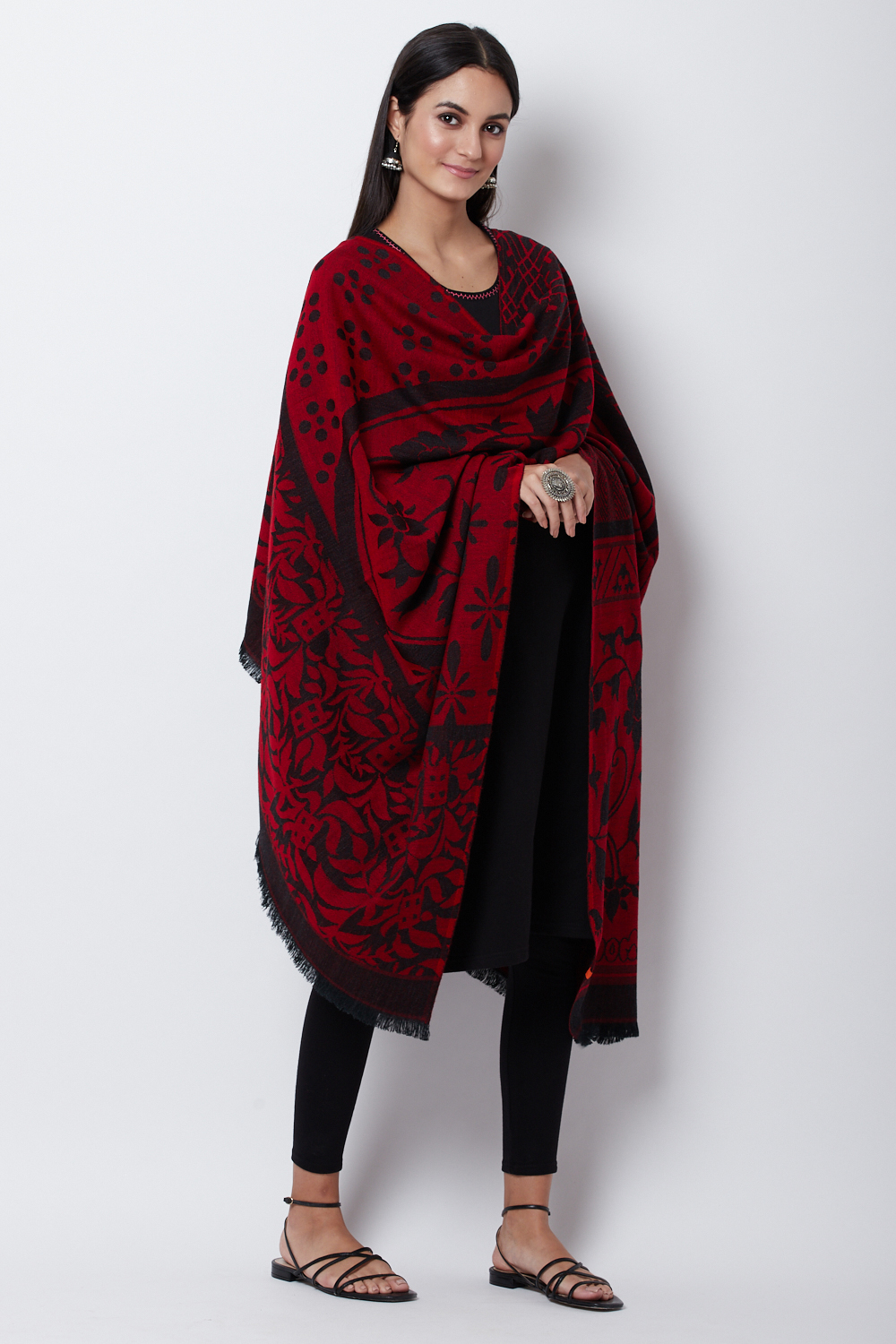 Red Shawl image number 2