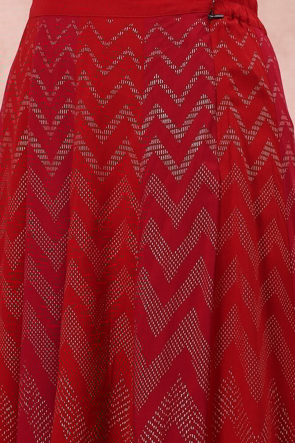 Buy Red LIVA Long Skirt 1N by Rangriti