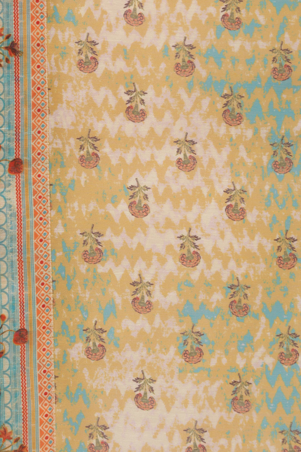Beige Polyester Stole image number 3