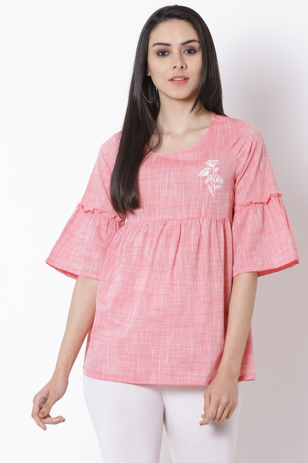 Pink Cotton Top image number 0