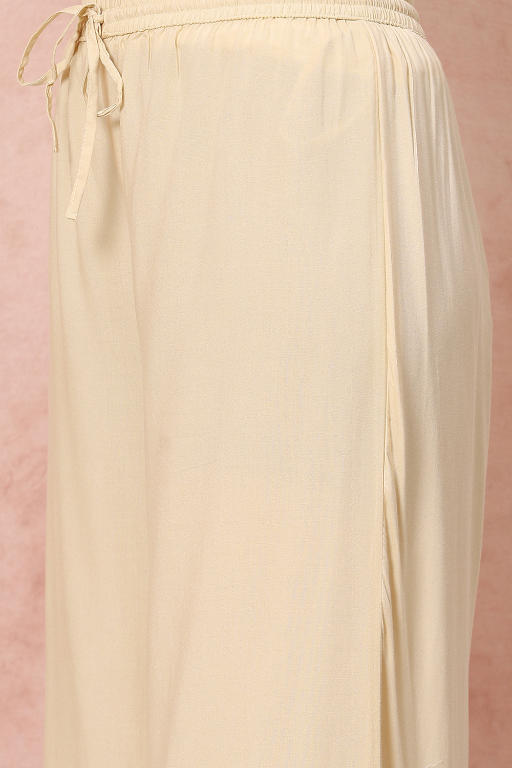 White Viscose Palazzo image number 1