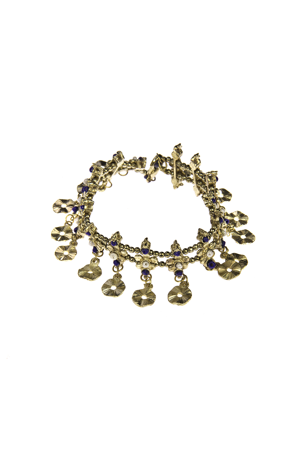 Golden Metal Brass Bracelet image number 1