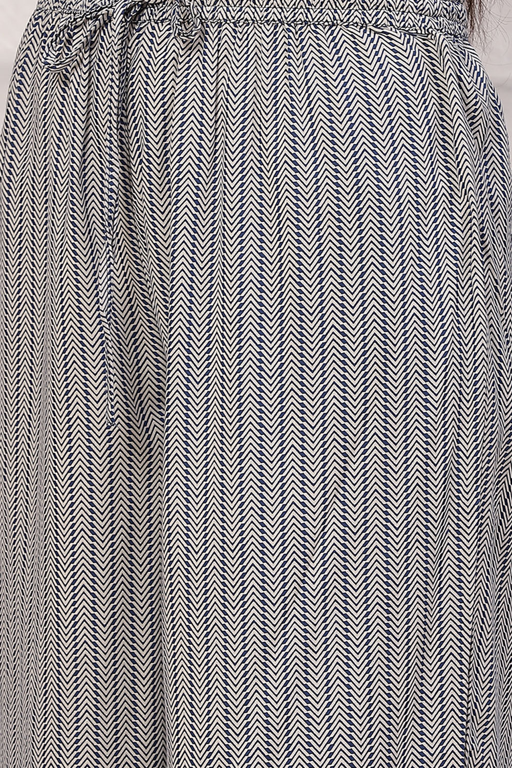 Blue LIVA Kurta Set image number 2