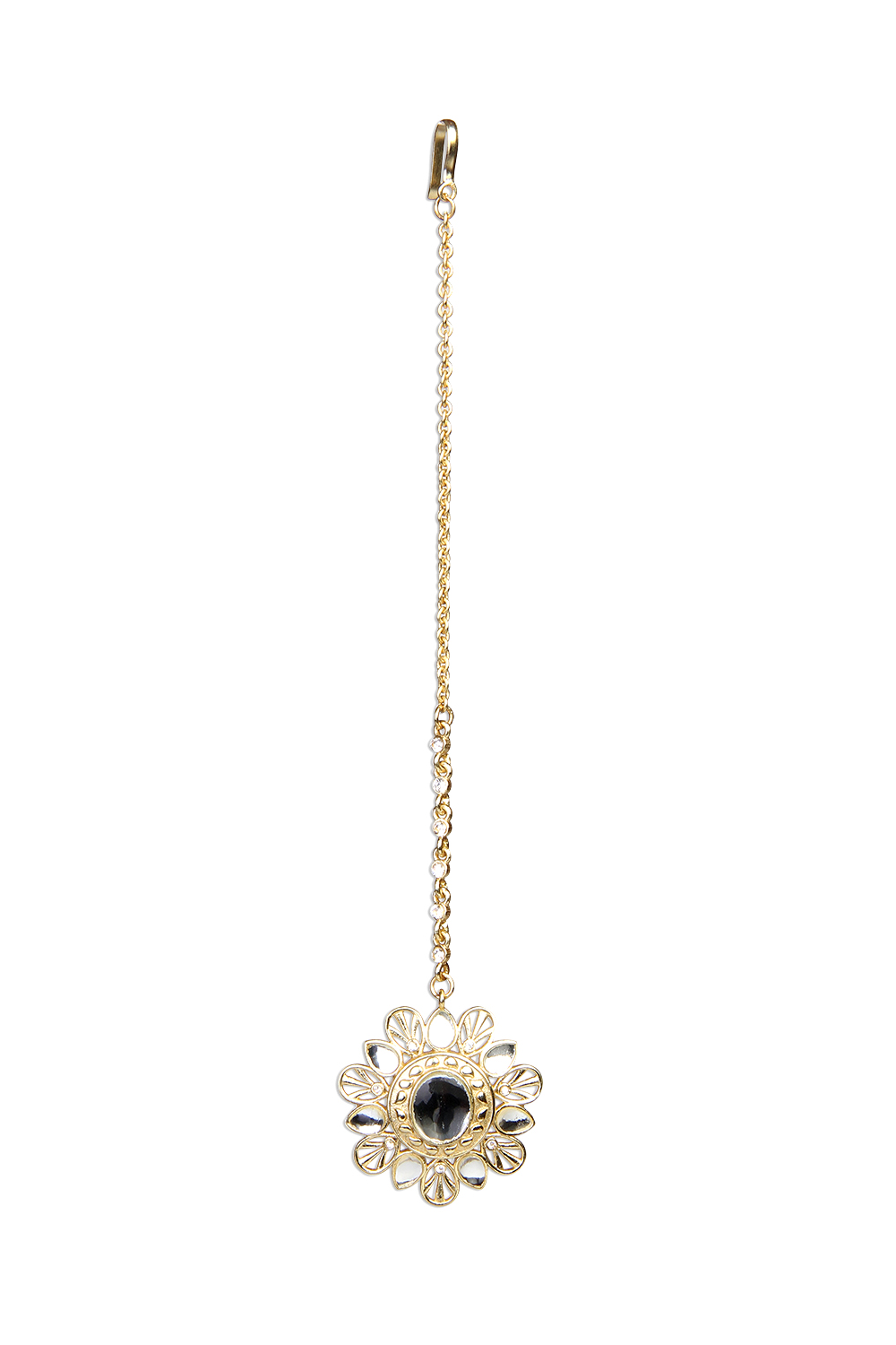 Golden Mangtika Kundan Style image number 1