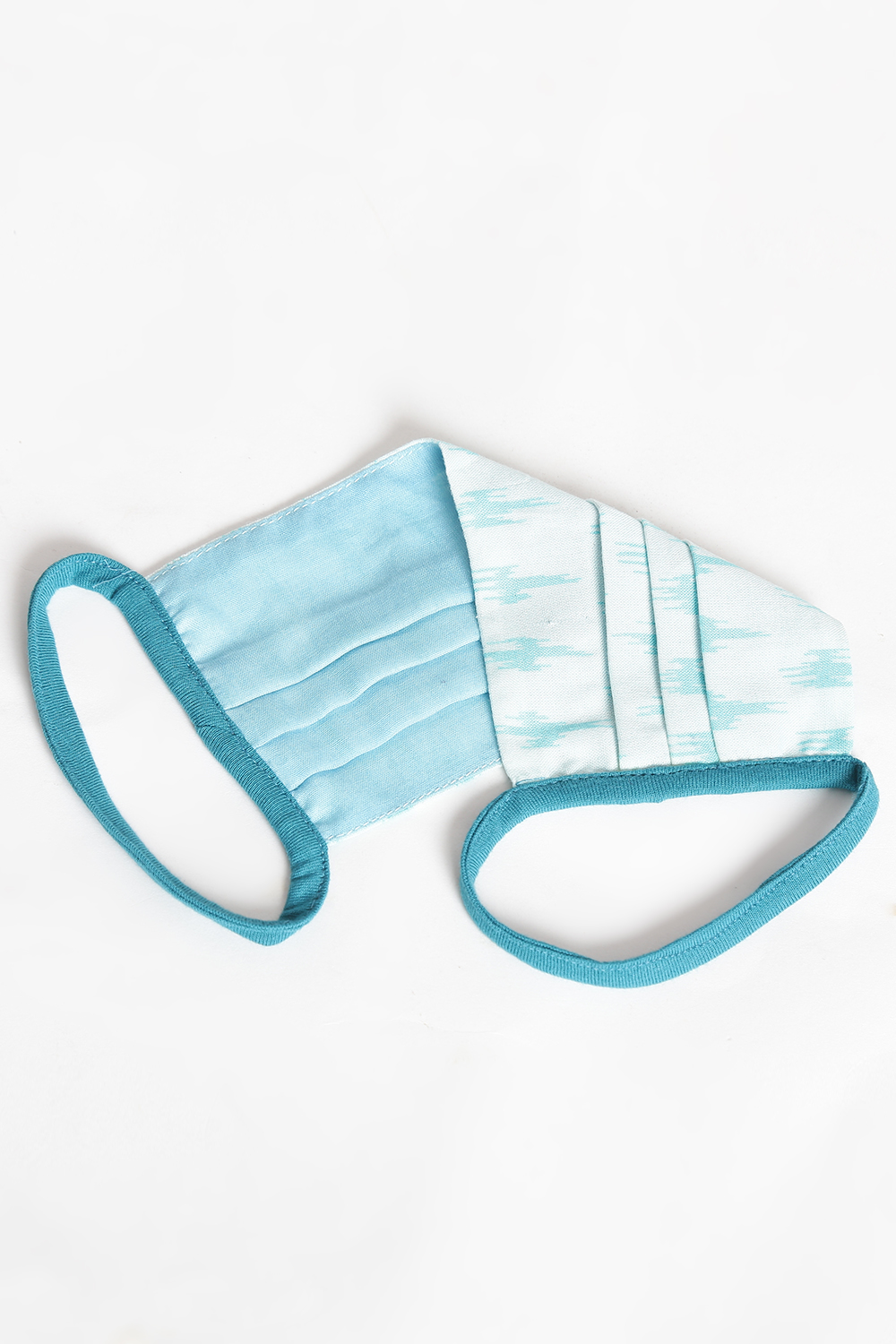 Mint Green Viscose Rayon Mask image number 1
