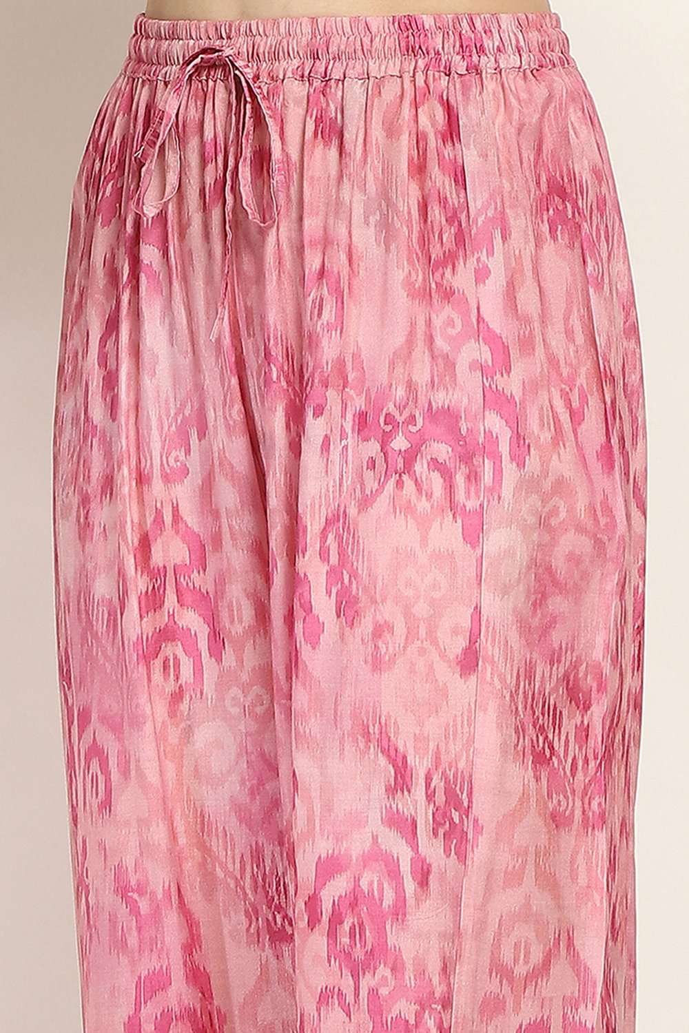 Pink Viscose Straight SET image number 2