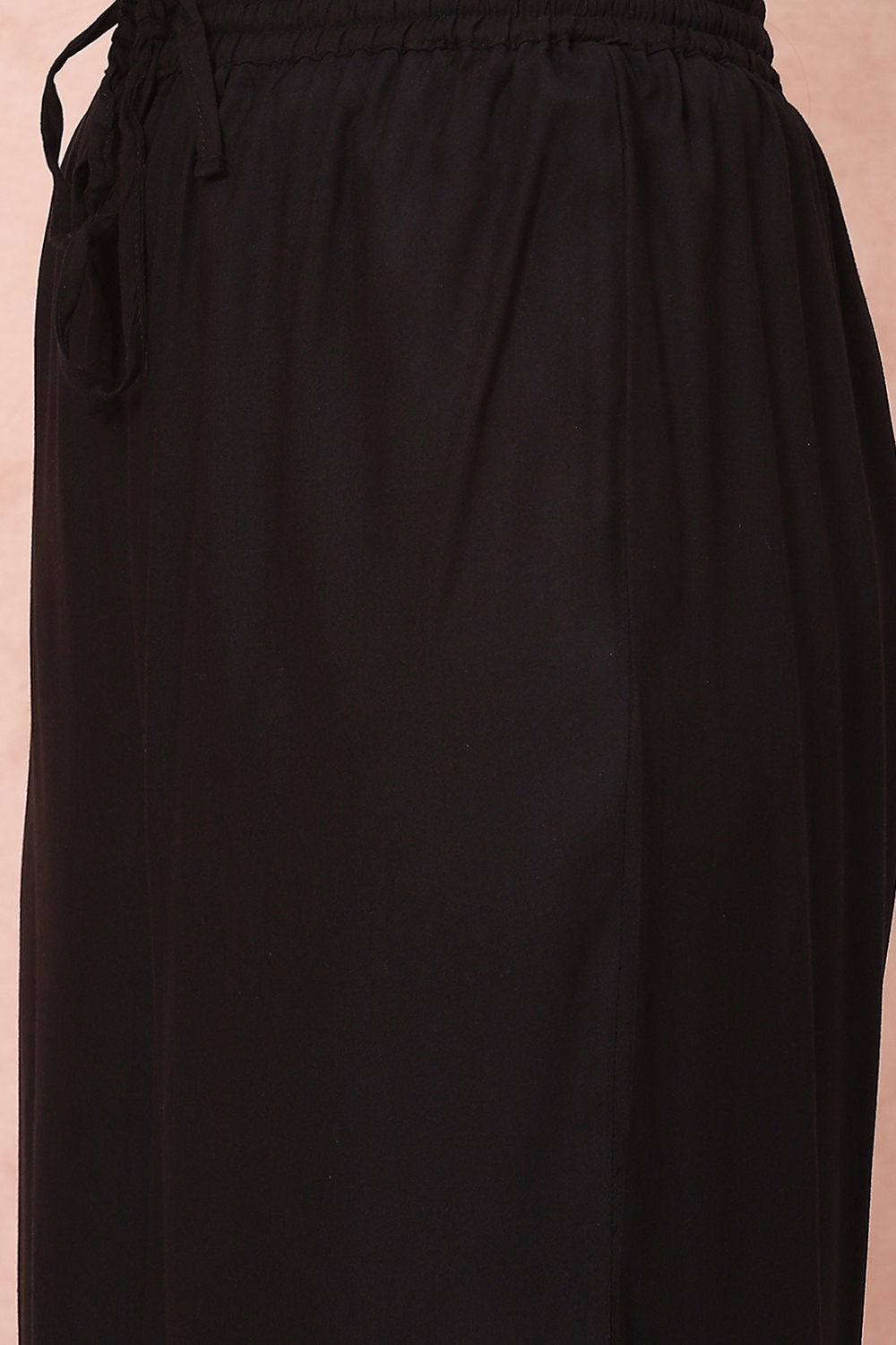 Black Viscose Palazzo image number 1