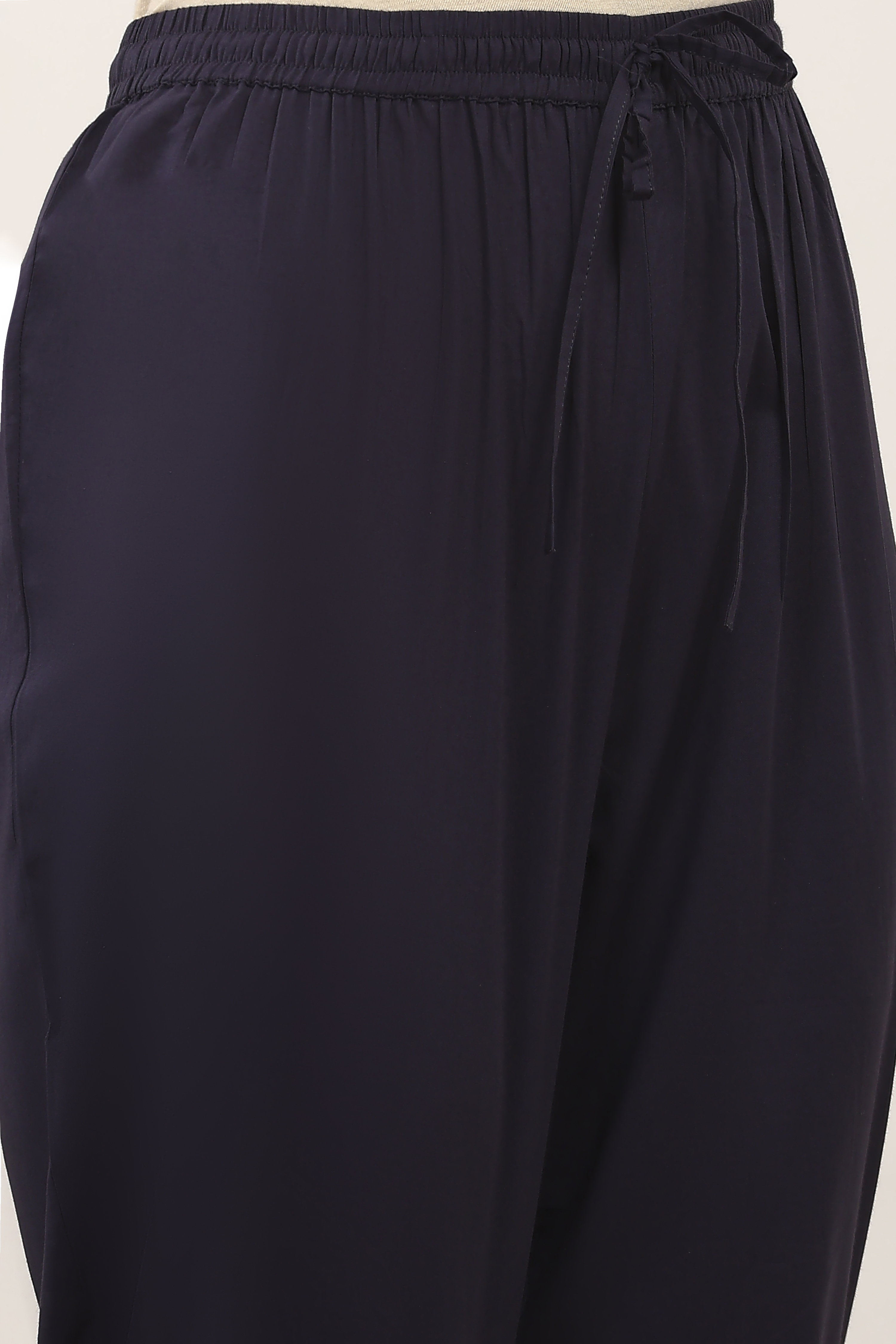 Blue Cotton Straight Suit Sets image number 2