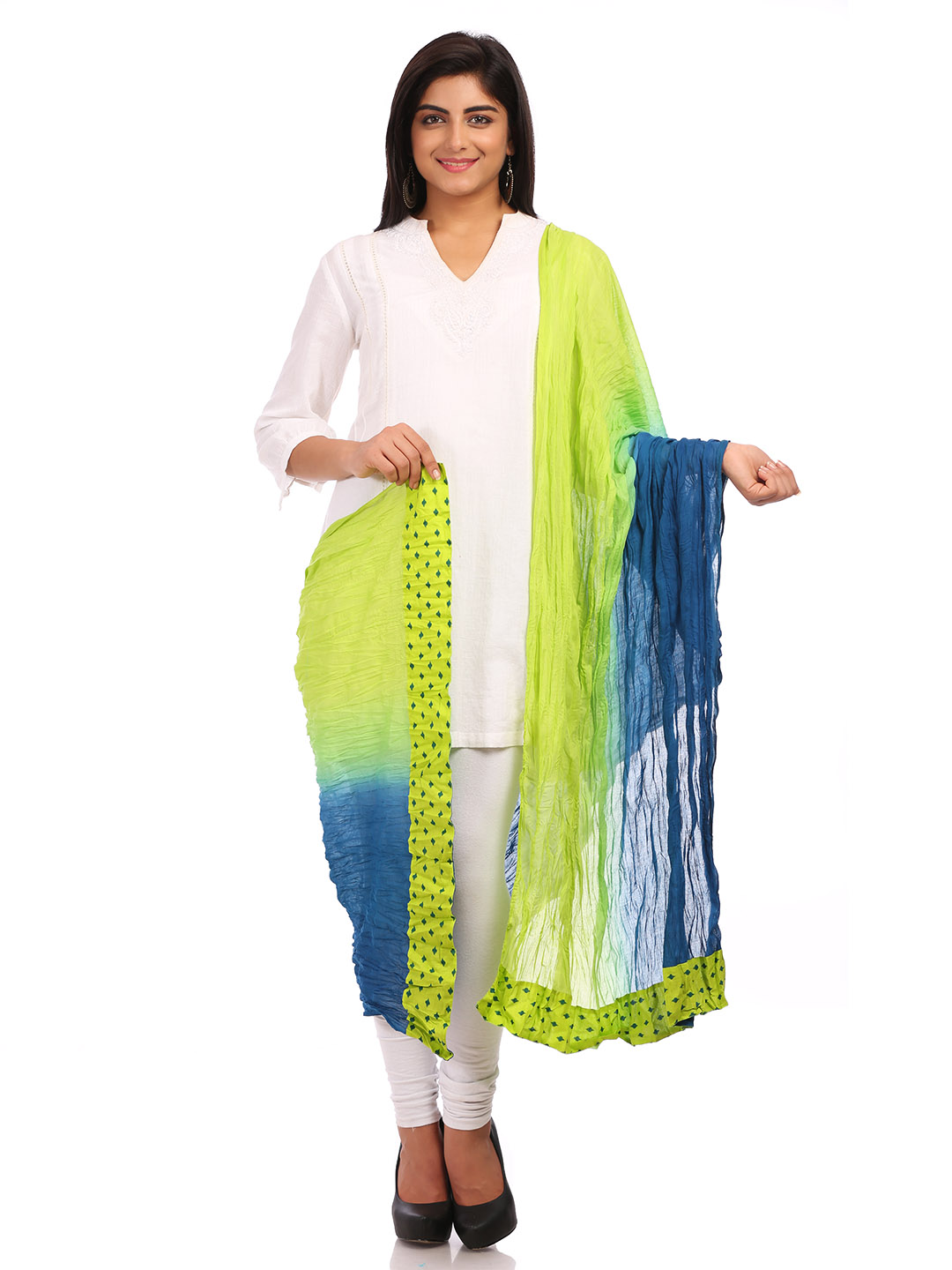 Ombre Cotton Stole image number 0