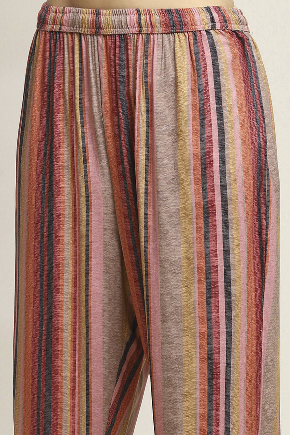 Black Viscose Rayon Straight SET image number 2