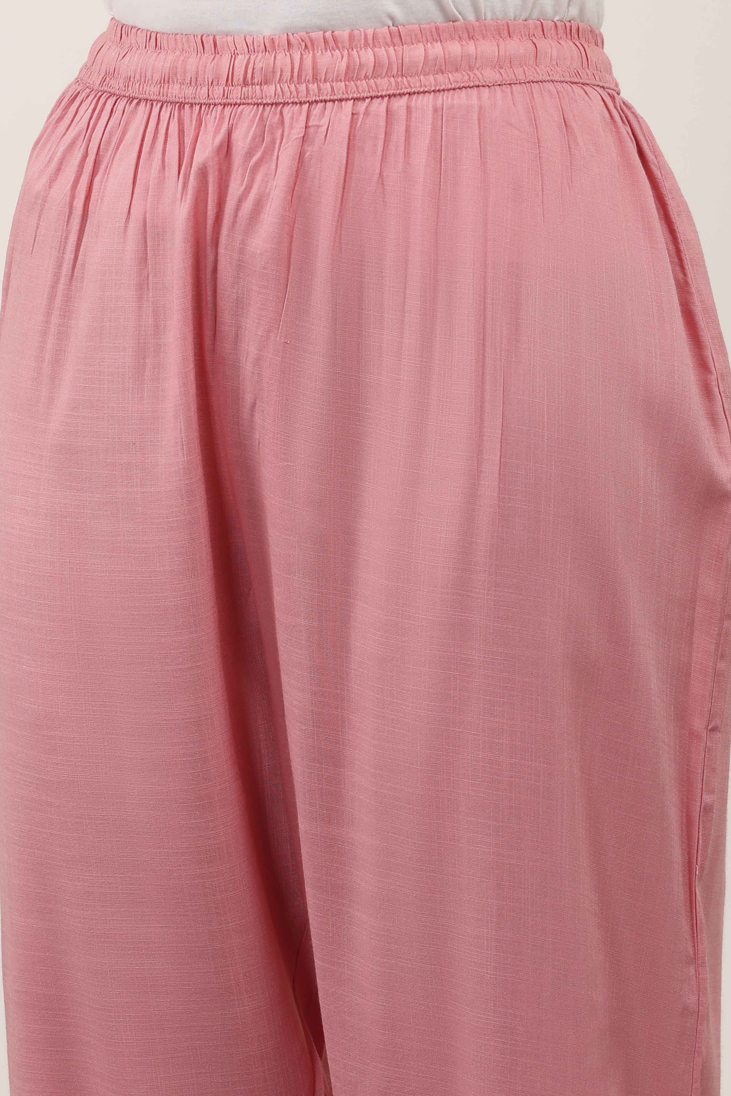 Black Rayon Viscose Rayon Kurta Pants Set image number 2